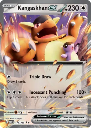 Kangaskhan ex #115