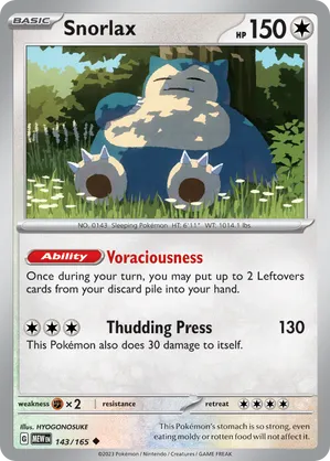 Snorlax #143