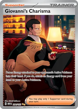 Giovanni's Charisma #204