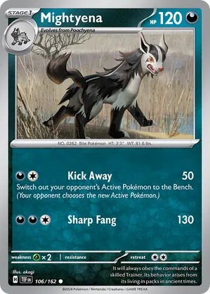 Mightyena #106
