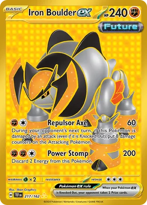 Iron Boulder ex #217