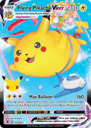 Flying Pikachu VMAX #007