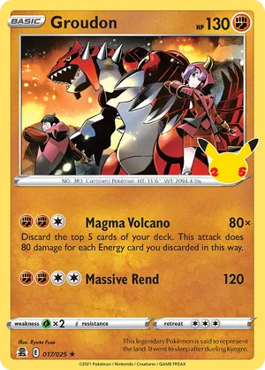 Groudon #017