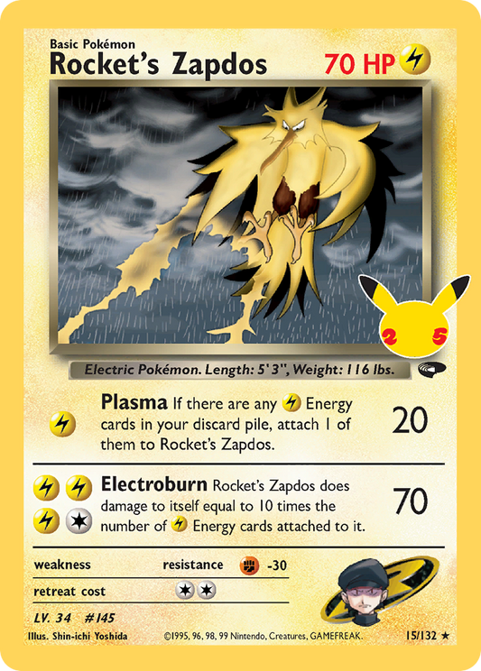 Rocket's Zapdos #15