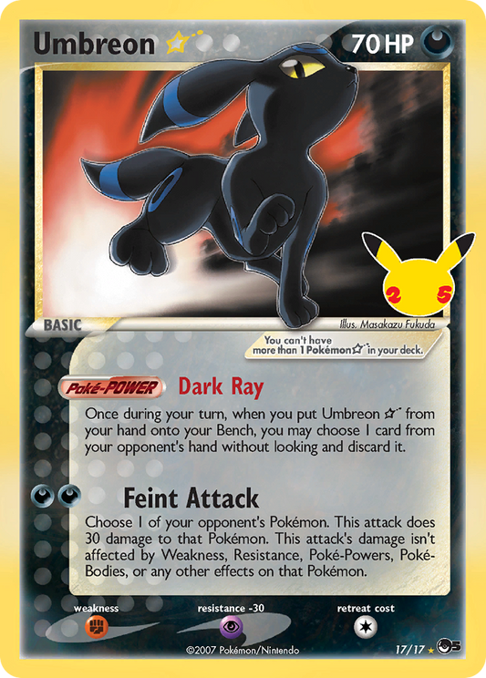 Umbreon ★ #017