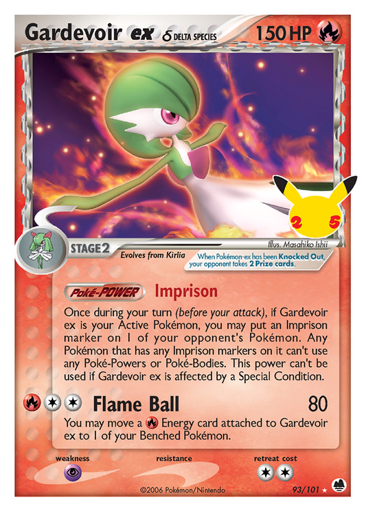 Gardevoir ex δ #093