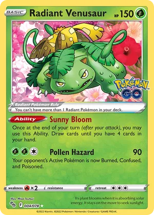 Radiant Venusaur #004