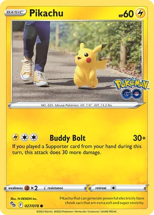 Pikachu #027