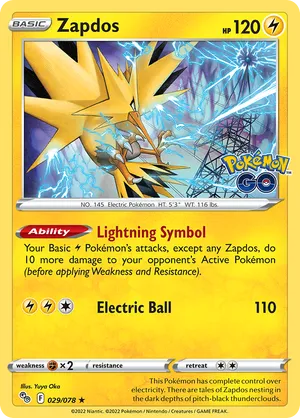 Zapdos #029