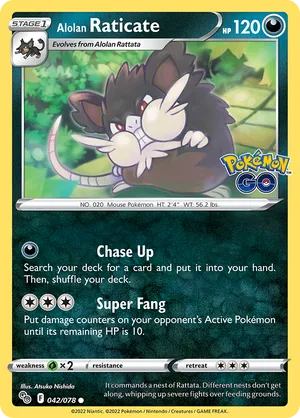 Alolan Raticate #042