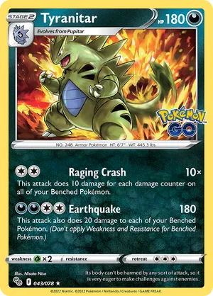 Tyranitar #043