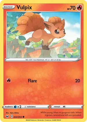 Vulpix #022