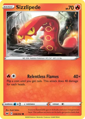 Sizzlipede #038