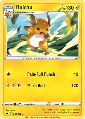 Raichu #066