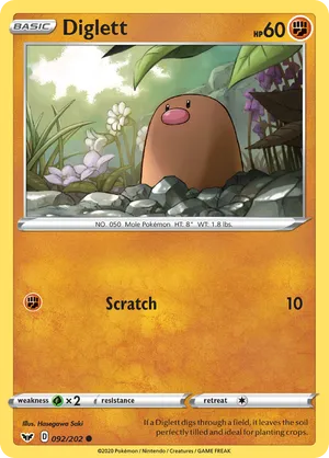 Diglett #092