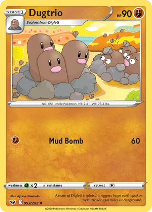 Dugtrio #093