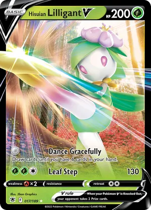 Hisuian Lilligant V #017