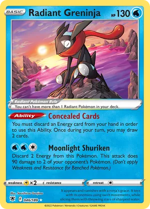 Radiant Greninja #046