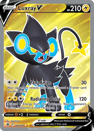 Luxray V #168