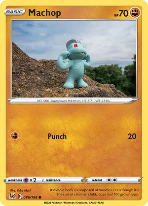 Machop #086