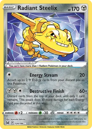 Radiant Steelix #124