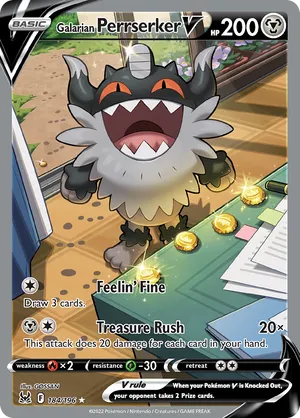 Galarian Perrserker V #184