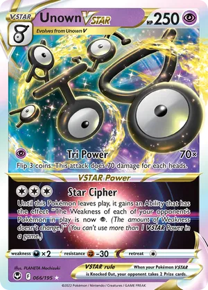 Unown VSTAR #066