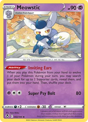 Meowstic #082