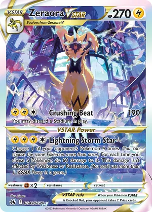 Zeraora VSTAR #GG043