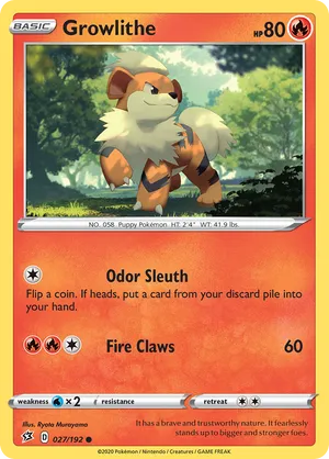 Growlithe #027