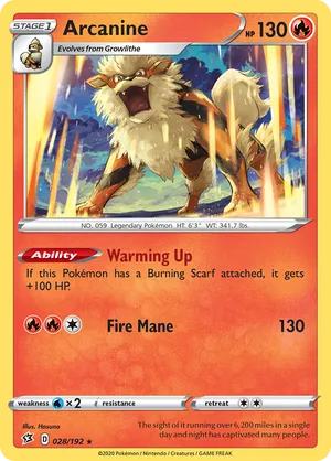 Arcanine #028