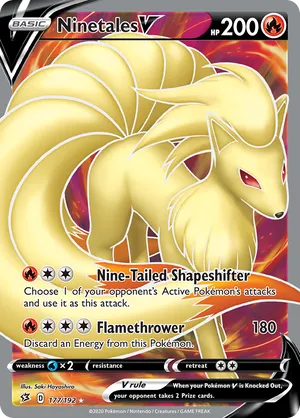 Ninetales V #177