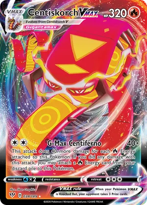 Centiskorch VMAX #034