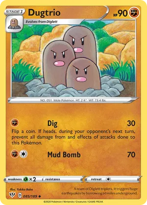 Dugtrio #085