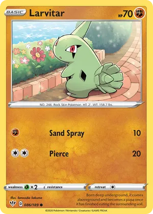 Larvitar #086
