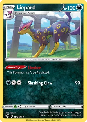 Liepard #107