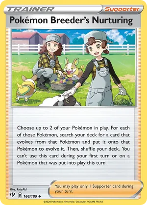 Pokémon Breeder's Nurturing #166