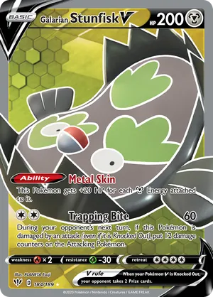 Galarian Stunfisk V #184