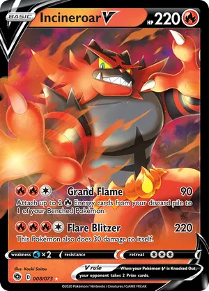 Incineroar V #008