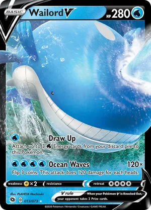 Wailord V #013