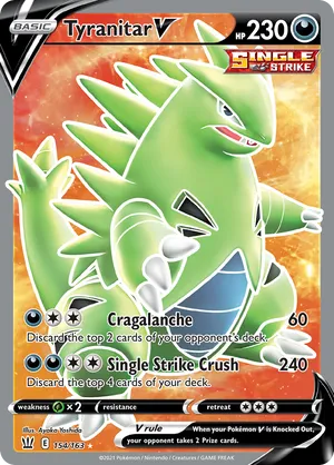 Tyranitar V #154