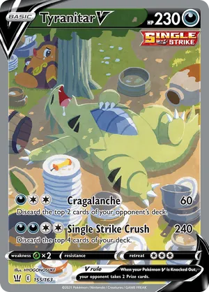 Tyranitar V #155