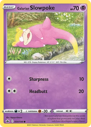 Galarian Slowpoke #054