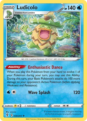 Ludicolo #034
