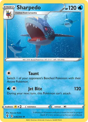 Sharpedo #036