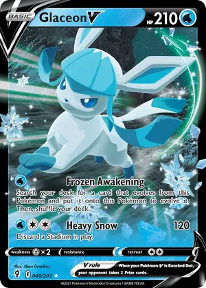 Glaceon V #040