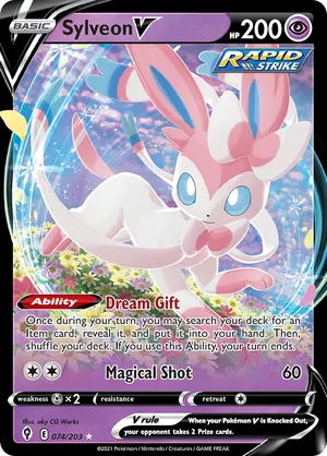 Sylveon V #074