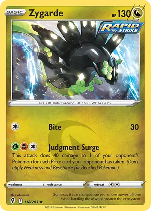 Zygarde #118