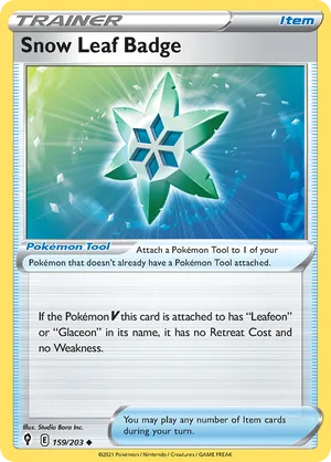 Snow Leaf Badge #159
