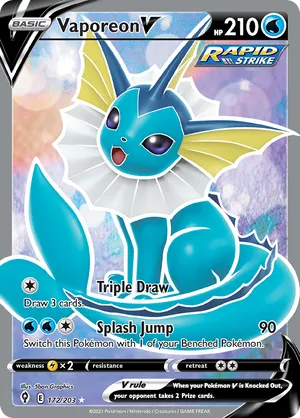 Vaporeon V #172